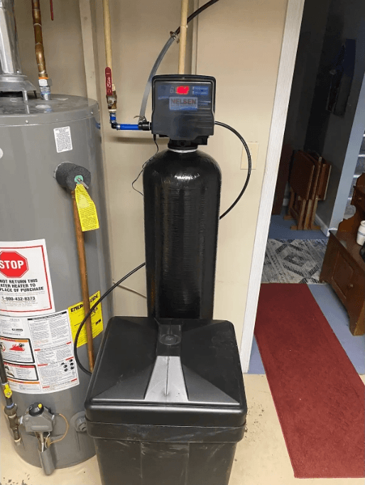 Water softener installation