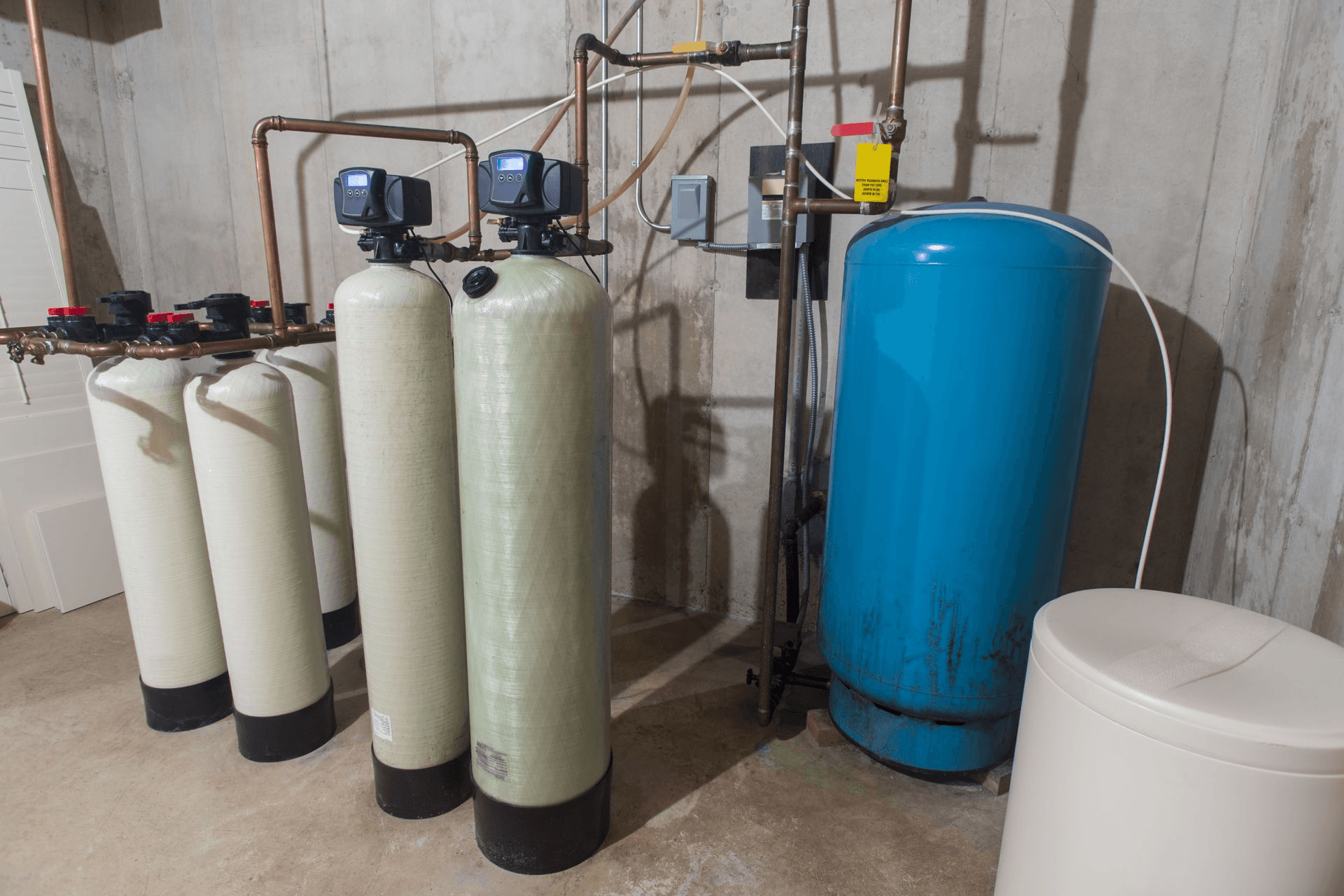 Hard water scale damage