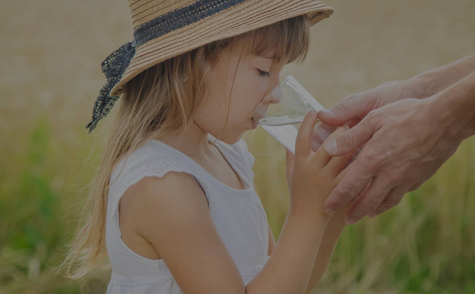 Couple enjoying clean water