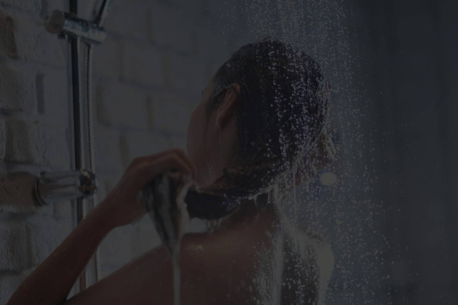Soft water shower